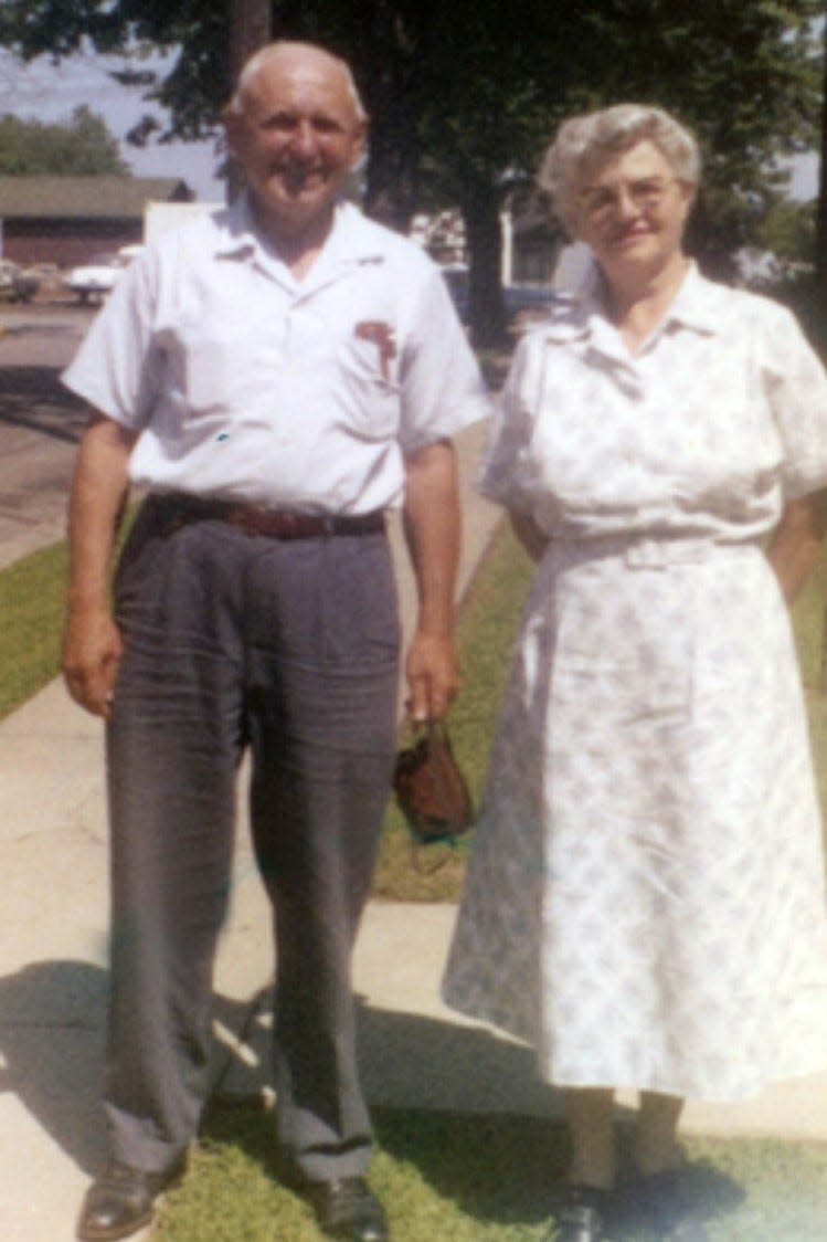 Ernst and Ella Stuckey strongly believed in the value of higher education. Ernst Stuckey grew up in Prospect. After he married Ella, they moved to Marion and had five children.