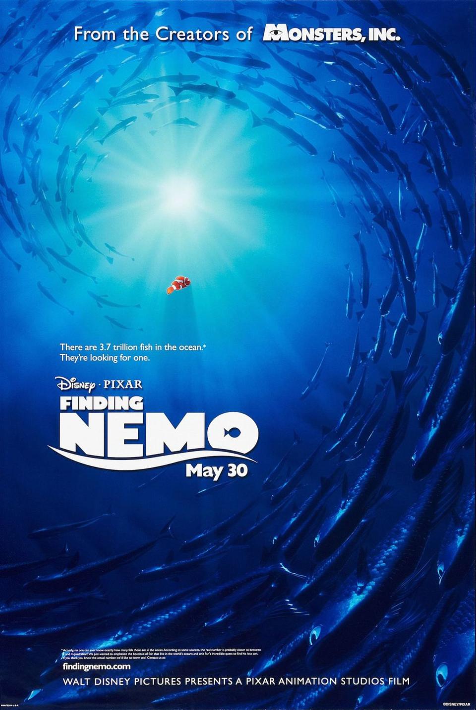 20) <em>Finding Nemo</em> (2003)