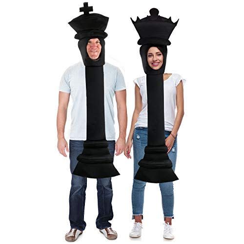 King And Queen Chess Costumes