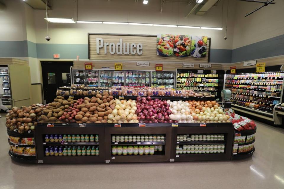 Food Lion remodeled three Charlotte-area stores to include a new look and expanded offerings, including more local items like seasonal produce grown in North Carolina. Food Lion