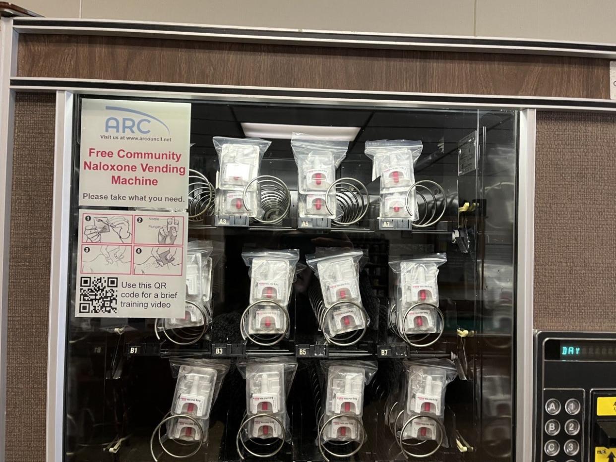 Waukesha's Addiction Resource Council installed a free Narcan vending machine at the Alano Club in Waukesha in June, in an effort to curb opioid overdoses in the county.