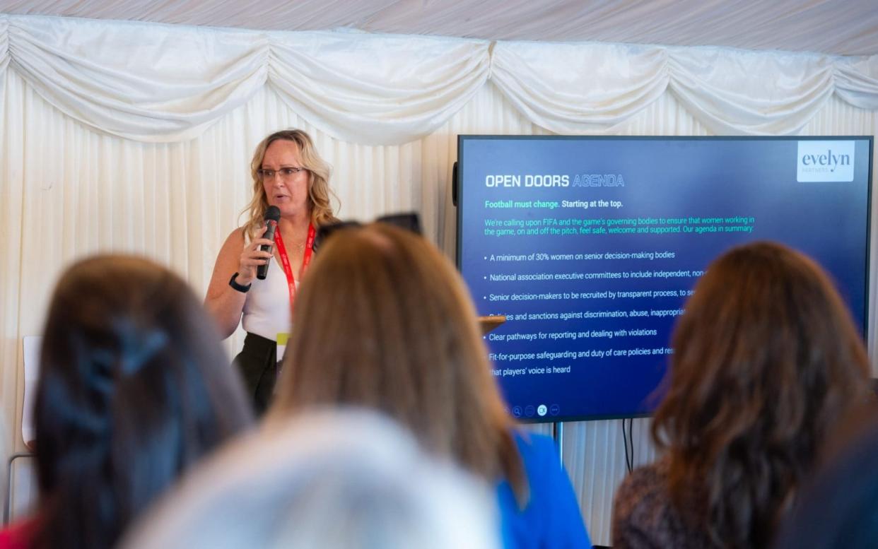 Yvonne Harrison at the House of Lords