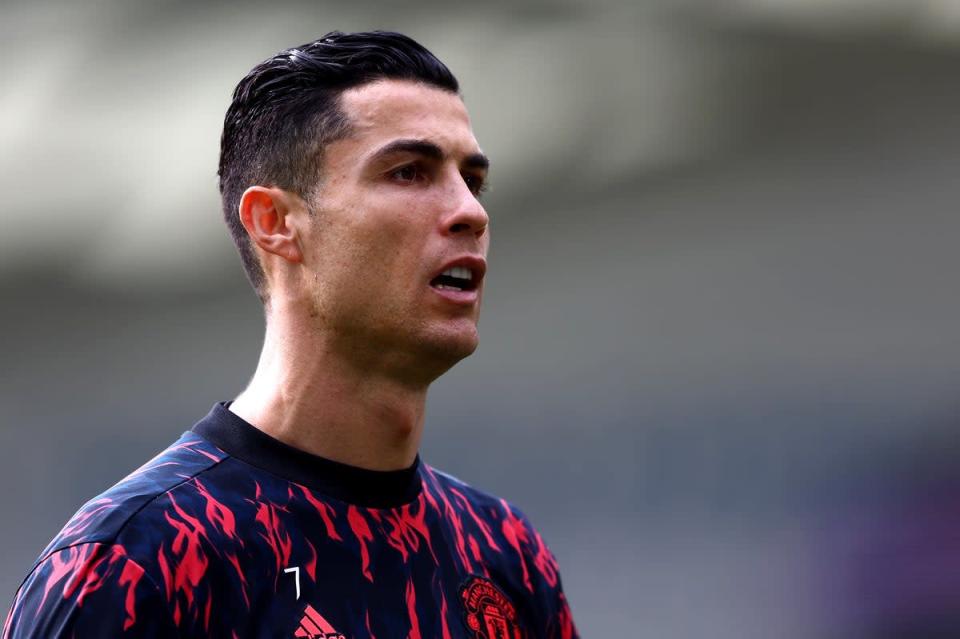 Cristiano Ronaldo insists he is happy to stay at Manchester United under Erik ten Hag (Getty Images)