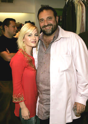 Elisha Cuthbert and producer Joel Silver at Kitson in Beverly Hills for Warner Bros. Pictures' House of Wax