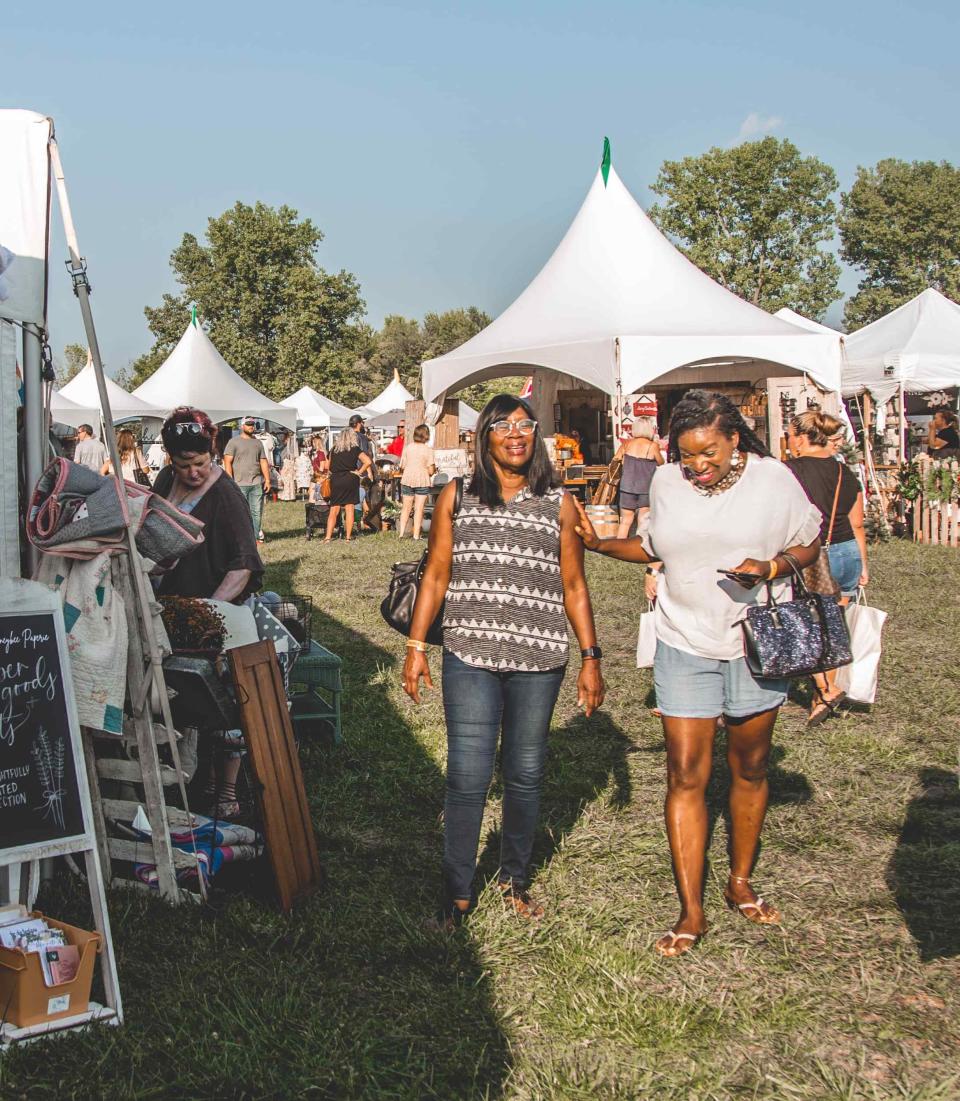 Charm at the Farm Vintage Market in Lebanon returns this weekend for its seventh year of open-air shopping.