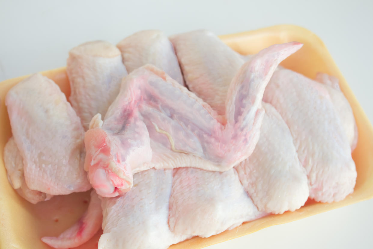 Chicken wings carrying COVID-19 were discovered in Shenzhen China, sparking alarm among officials. (Getty)