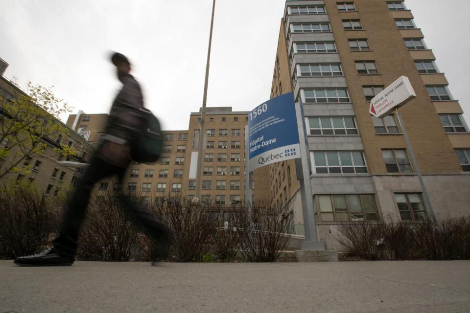 Notre Dame Hospital in Montreal.