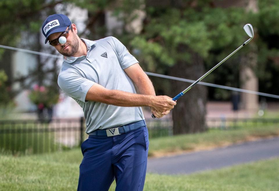 Corey Conners is ranked second on the PGA Tour, behind Scottie Scheffler, in greens in regulation.