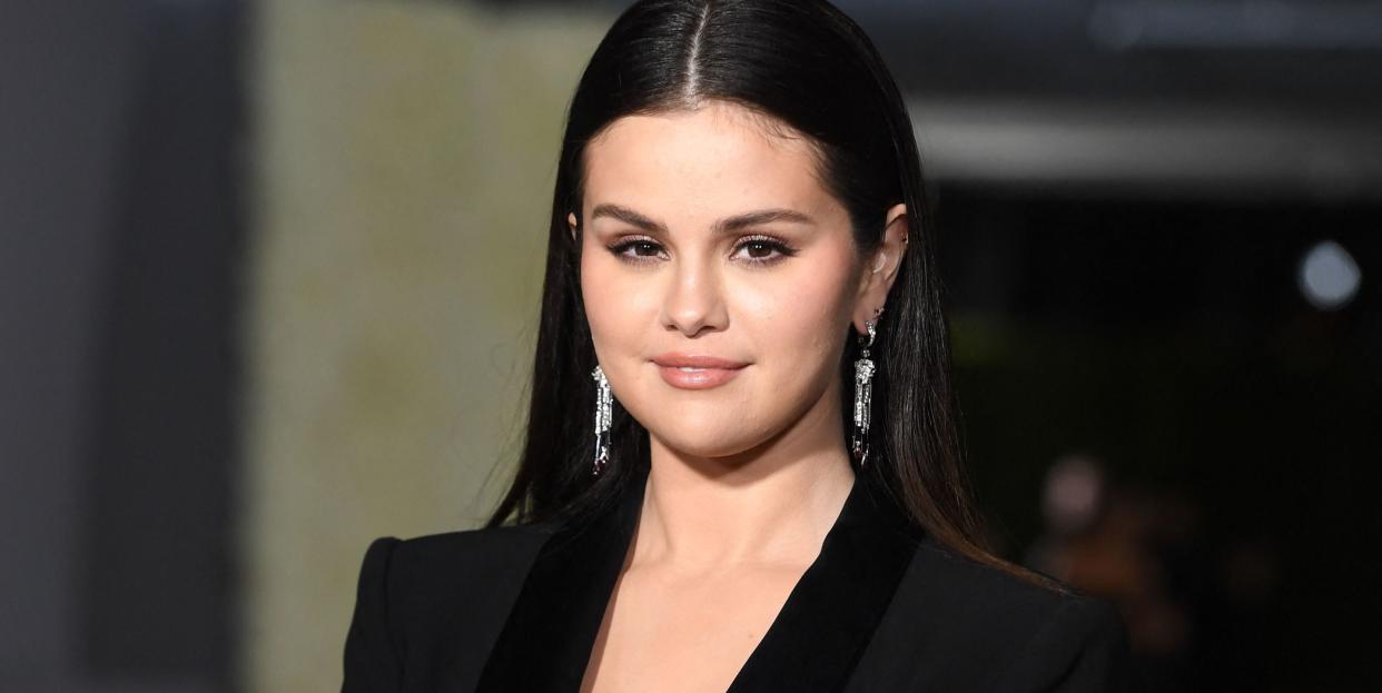 selena gomez at the academy museum gala