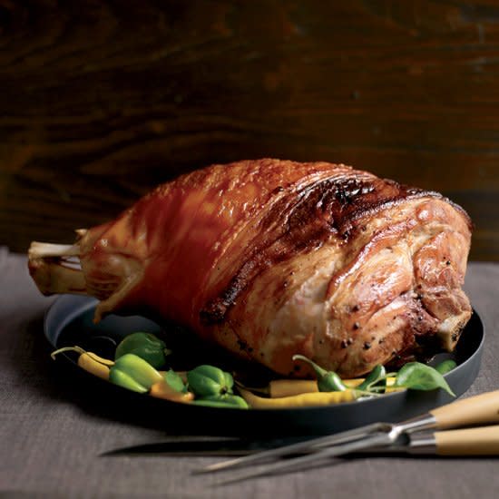 Chile-Brined Fresh Ham