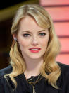 <div class="caption-credit"> Photo by: Getty Images</div><div class="caption-title">2. Haute Hollywood</div>Emma Stone's Old Hollywood siren waves are sure to steam up the season…and they're easy to pull off. Simply separate hair into four or five sections, set on jumbo hot rollers and let cool. Finger-style and sweep one side back in a fun clip. <br> <b>Related: <a rel="nofollow noopener" href="http://www.cosmopolitan.com/sex-love/relationship-advice/relationship-advice-for-women?link=rel&dom=yah_life&src=syn&con=blog_cosmo&mag=cos" target="_blank" data-ylk="slk:Relationship Advice From Men;elm:context_link;itc:0;sec:content-canvas" class="link ">Relationship Advice From Men</a> <br> Related: <a rel="nofollow noopener" href="http://www.cosmopolitan.com/advice/health/what-to-eat-before-a-workout?link=rel&dom=yah_life&src=syn&con=blog_cosmo&mag=cos" target="_blank" data-ylk="slk:Eat This Before You Work Out;elm:context_link;itc:0;sec:content-canvas" class="link ">Eat This Before You Work Out</a> <br> Related: <a rel="nofollow noopener" href="http://www.cosmopolitan.com/advice/work-money/ways-to-save-money?link=rel&dom=yah_life&src=syn&con=blog_cosmo&mag=cos" target="_blank" data-ylk="slk:How to Save Money And Still Have a Life;elm:context_link;itc:0;sec:content-canvas" class="link ">How to Save Money And Still Have a Life</a></b> <br>