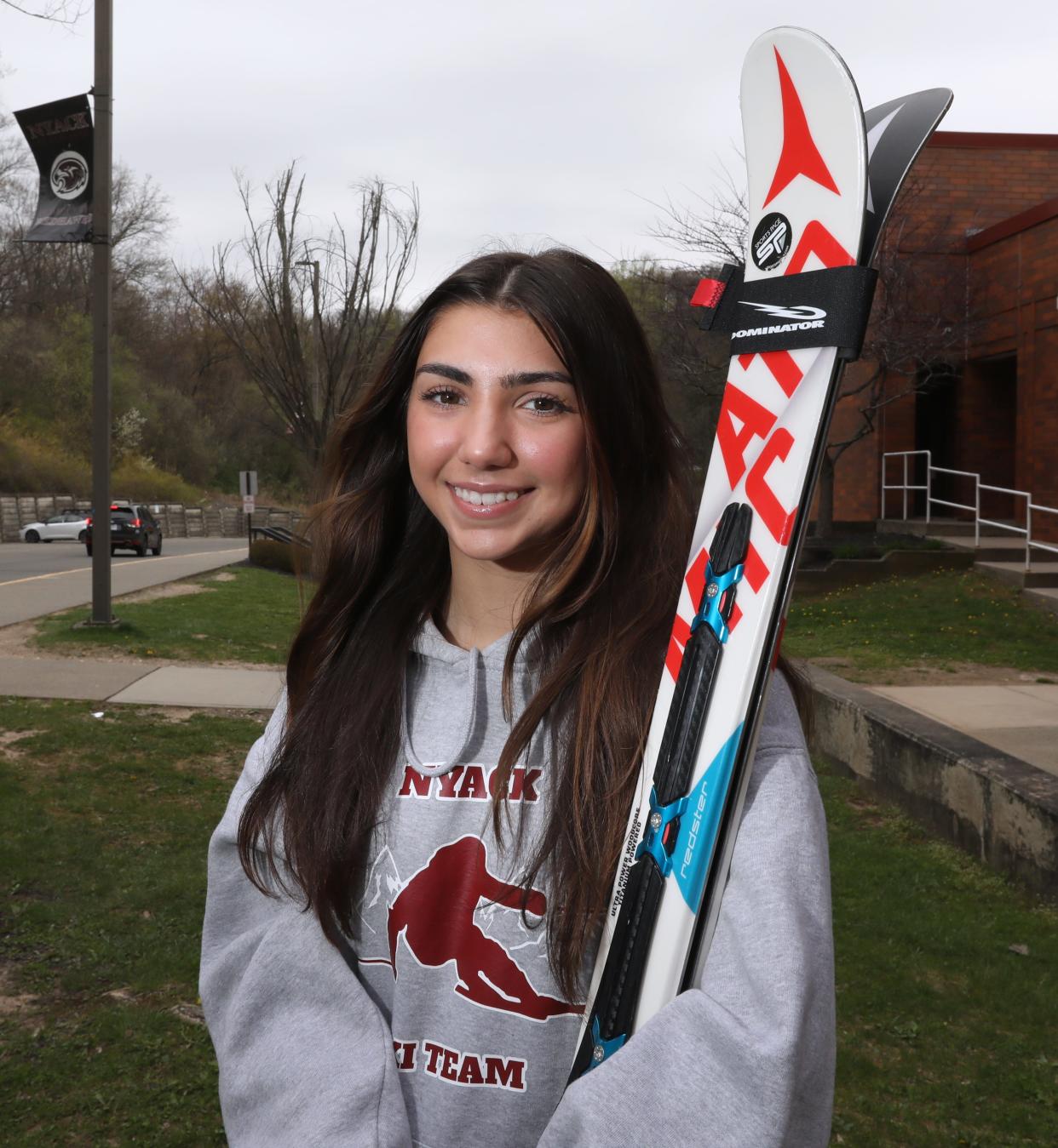 Nyack's Alyssa Lundberg, who finally realized her long-held dream of becoming Section 1 girls skimesister, has been named Journal News/lohud Rockland Girls Skier of the Year for a fifth straight time April 17, 2024.