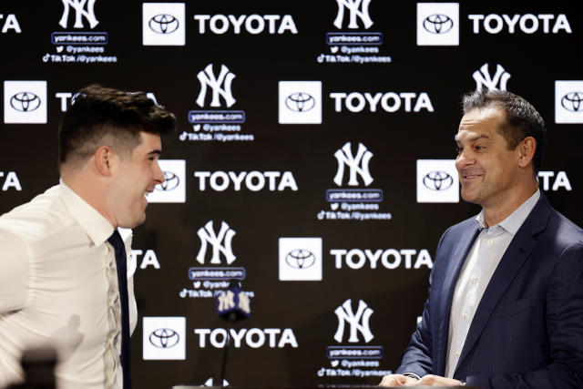 Carlos Rodón Yankees introduction news conference
