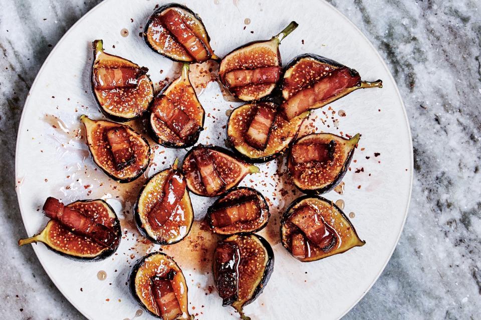 Figs with Bacon and Chile