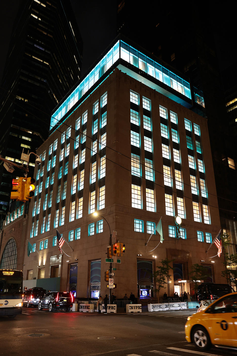 NEW YORK, NEW YORK - APRIL 27: An exterior view of the venue as Tiffany & Co. Celebrates the reopening of NYC Flagship store, The Landmark on April 27, 2023 in New York City. (Photo by Dimitrios Kambouris/Getty Images for Tiffany & Co.)