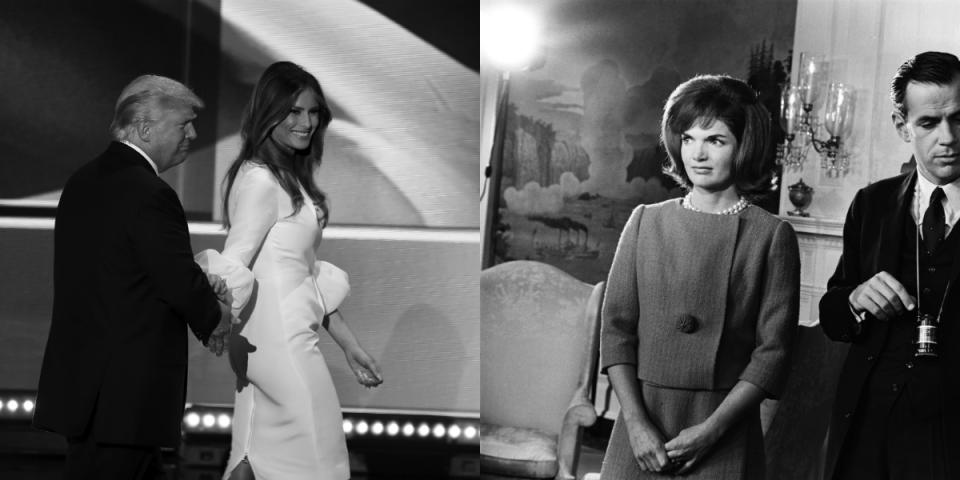 Melania Trump and Jackie Kennedy