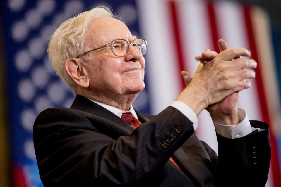 Berkshire Hathaway Chairman and CEO Warren Buffett. (AP Photo/Andrew Harnik)