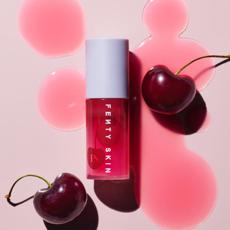 Fenty Skin Cherry Treat Conditioning + Strengthening Lip Oil - Credit: Courtesy