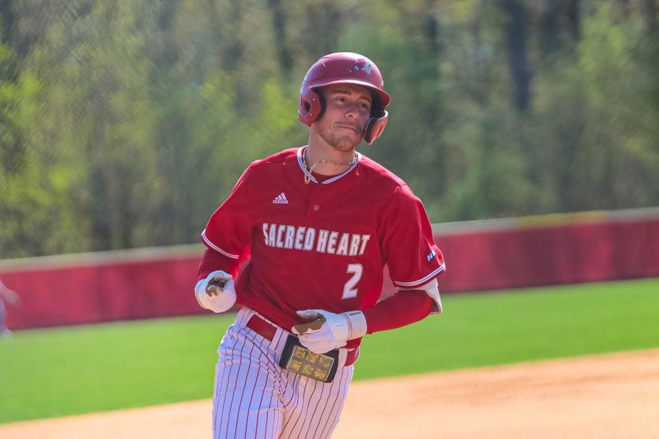 Marlboro's Sam Mongelli was drafted by the Los Angeles Dodgers. SACRED HEART ATHLETICS