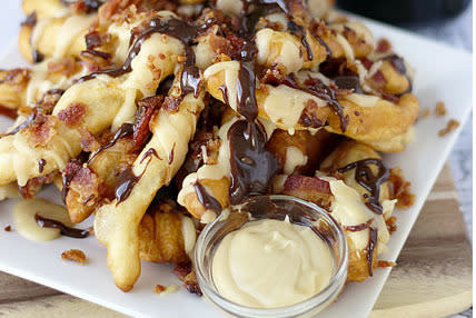 Loaded Maple Bacon Donut Fries