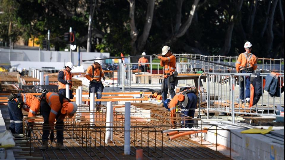 Sydney light rail construction workers find human remains.