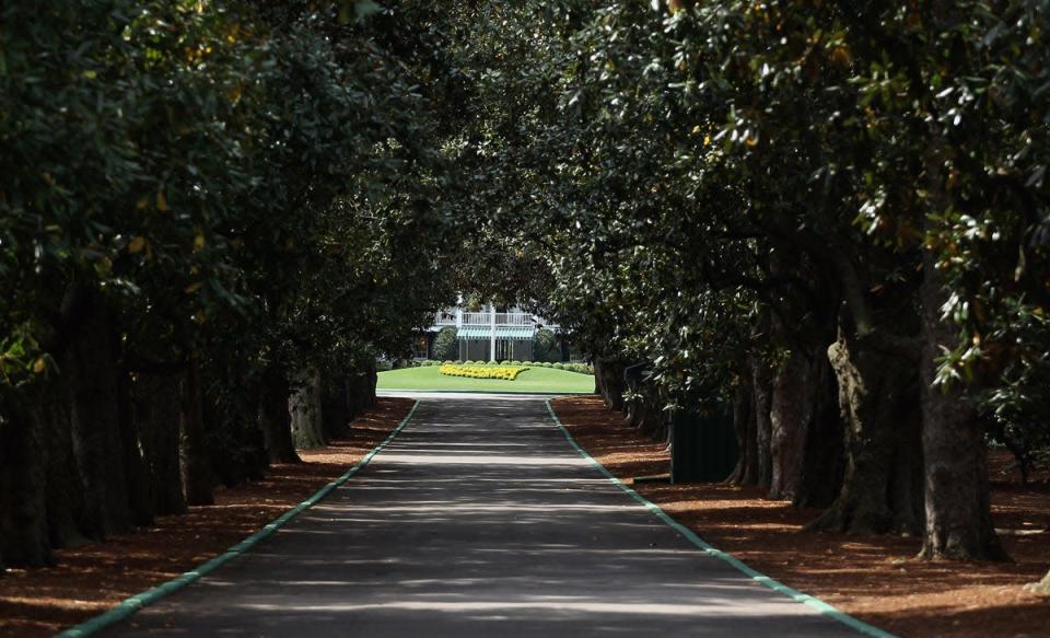 augusta national driveway