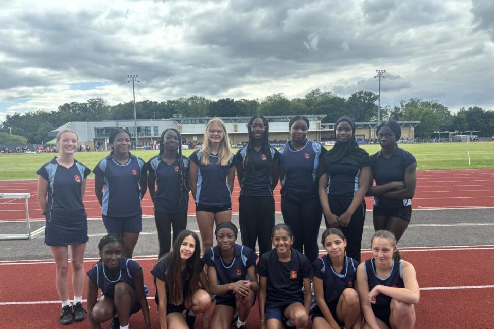 Westcliff High School for Girls in athletics national final <i>(Image: Westcliff High School for Girls)</i>