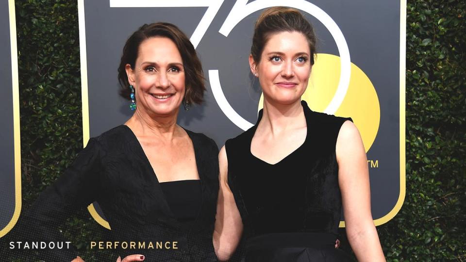 10. Laurie Metcalf's Best Blonde Hair Moments on the Red Carpet - wide 1