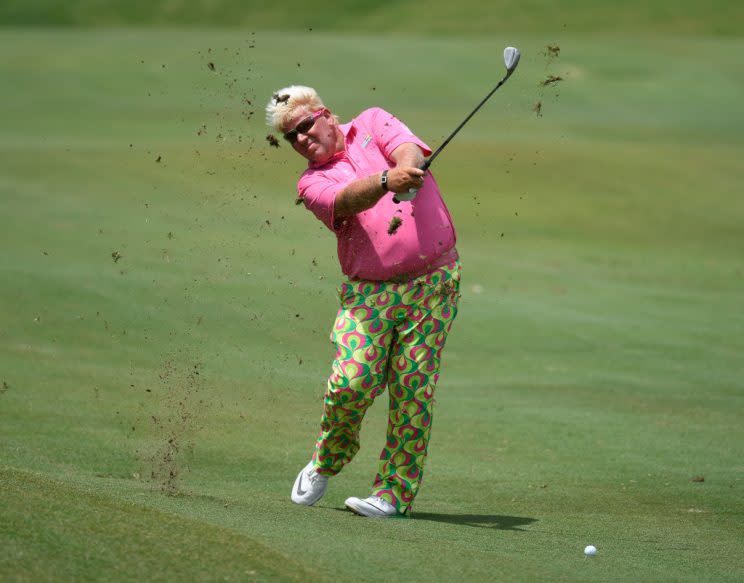 John Daly is looking forward to playing at Trump National this week. (Getty Images)