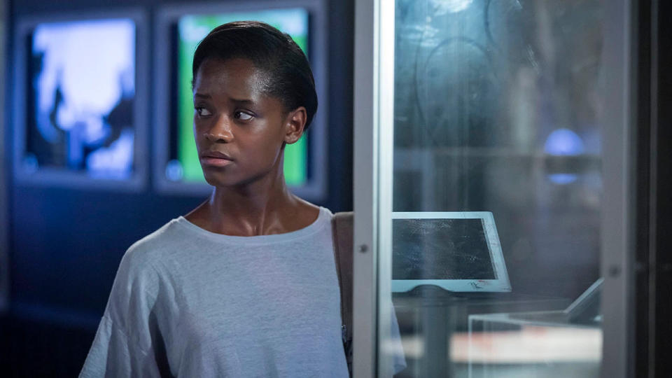 Letitia Wright on Black Mirror