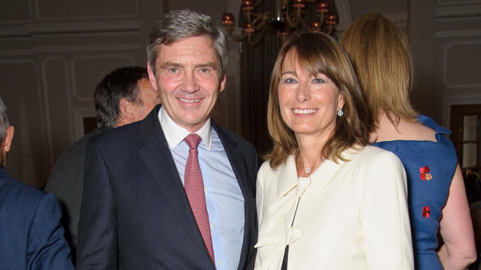 Michael Middleton and Carole Middleton attend The British Red Cross International Fundraising Committee Evening