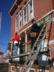Old house being rehabbed (FDA)