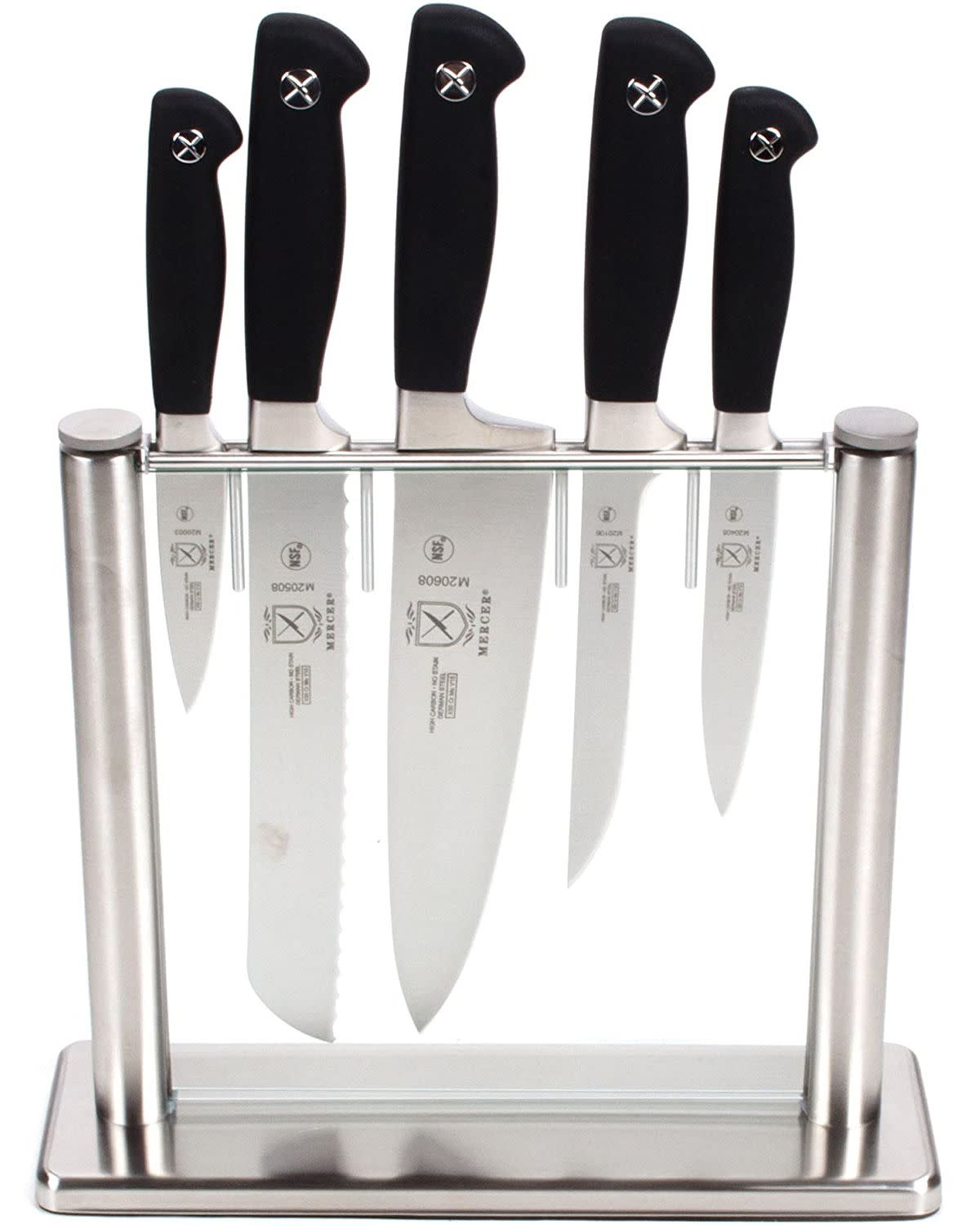 Knives That Will Last: Mercer Culinary Genesis 6-Piece Forged Knife Block Set