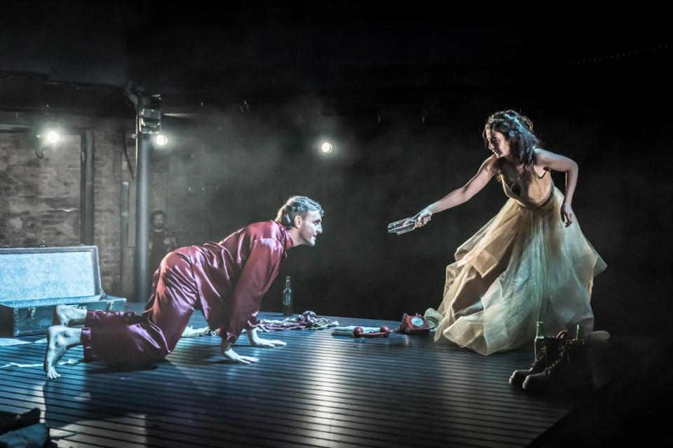 Paul Mescal and Patsy Ferran in A Streetcar Named Desire at the Almeida (Marc Brenner)