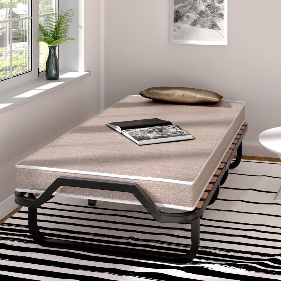 <p><a href="https://go.redirectingat.com?id=74968X1596630&url=https%3A%2F%2Fwww.walmart.com%2Fip%2FCostway-Folding-Bed-Rollaway-Guest-Bed-w-Memory-Foam-Sturdy-Metal-Frame-Foam-Mattress-Living-Room-Guest-Room-Office-Made-in-Italy%2F896308546&sref=https%3A%2F%2Fwww.housebeautiful.com%2Fshopping%2Ffurniture%2Fg61145217%2Fbest-rollaway-beds-guide%2F" rel="nofollow noopener" target="_blank" data-ylk="slk:Shop Now;elm:context_link;itc:0;sec:content-canvas" class="link ">Shop Now</a></p><p>Rollaway Guest Bed</p><p>walmart.com</p><p>$199.99</p>