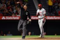 MLB: Cincinnati Reds at Los Angeles Angels