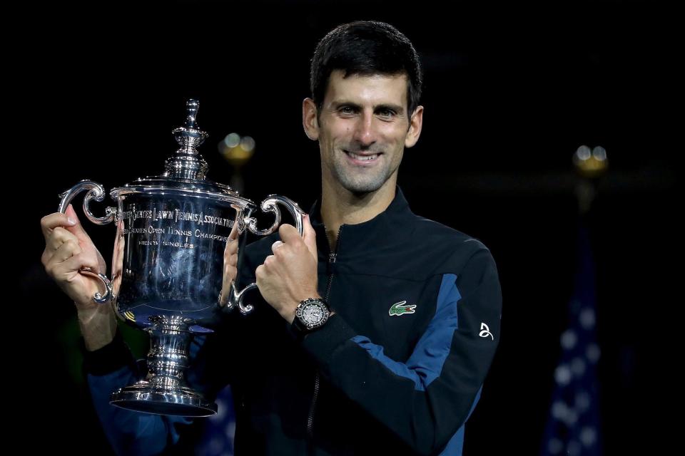 Novak Djokovic, last year's US Open men's singles winner. Photo: Getty Images