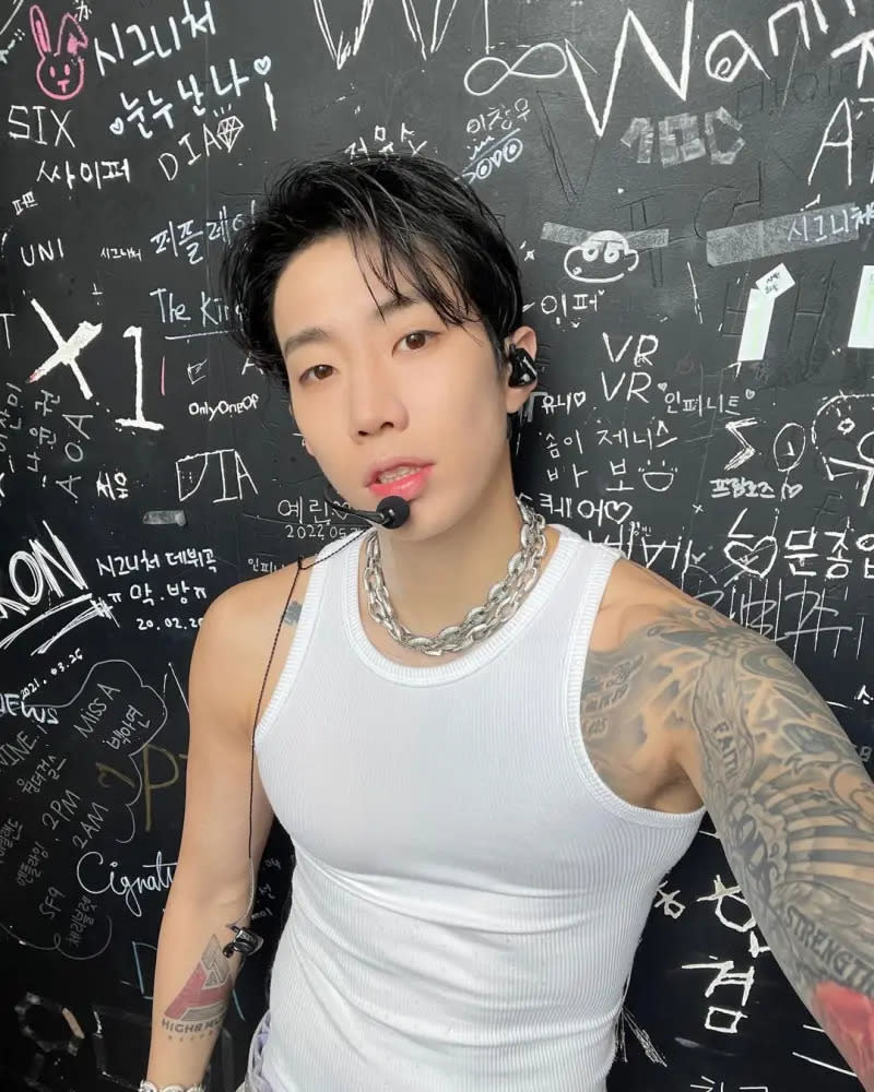 ▲韓星朴宰範（正名：朴載範，Jay Park）身材精壯，以唱饒舌為名。（圖／翻攝自朴宰範IG）