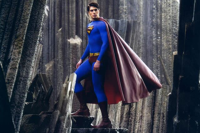 <p>Moviestore/Shutterstock</p> Brandon Routh in 2006's Superman Returns