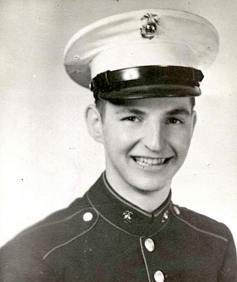 Corporal David B. Champagne, 7th Marine Regiment, Korea, 1952