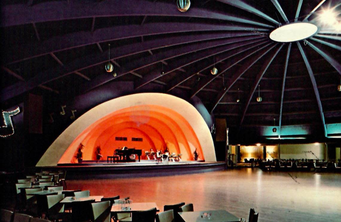 The band shell at the Cotillion.