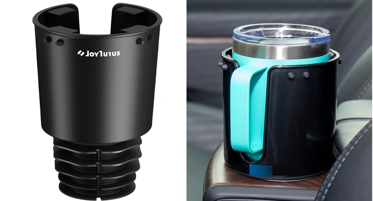 Amazon shoppers are loving the JOYTUTUS Upgraded Car Cup Holder Expander. 