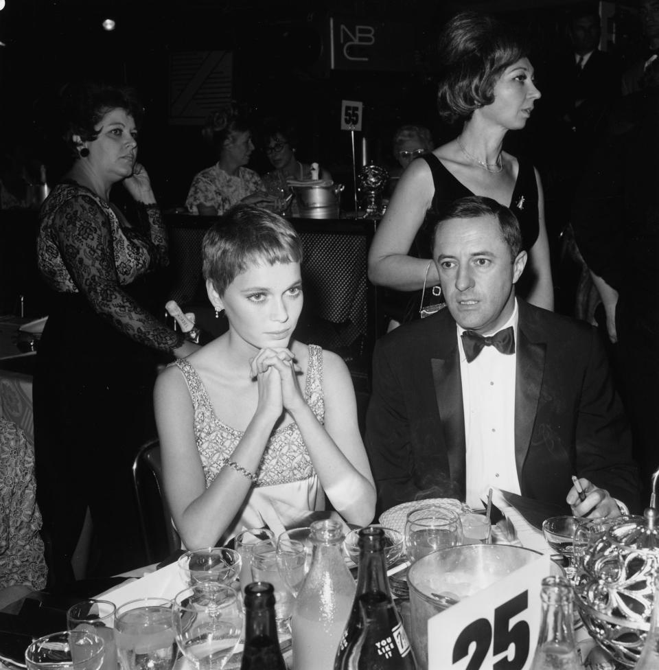 Mia Farrow (with Leonard Gershe), 1966