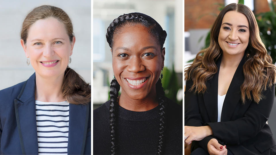 Helen Souness, Lybra Clemons, Gordana Redzovski. Photo: supplied.