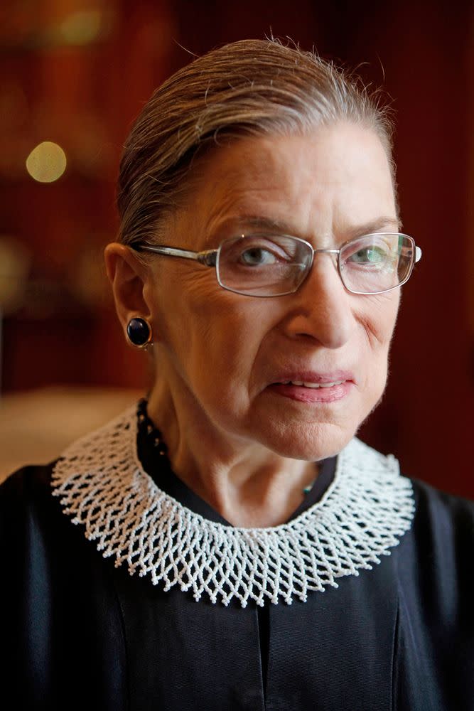 Ruth Bader Ginsburg Back to Work After Lung Cancer Surgery