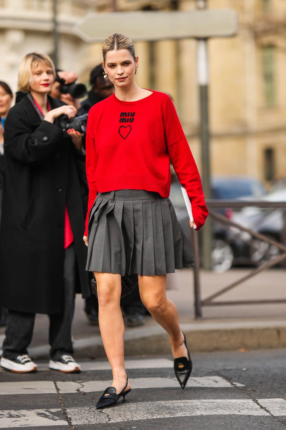 street style paris fashion week womenswear fall winter 2023 2024 day nine