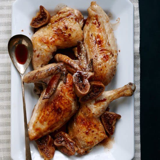 Chicken with Port and Figs