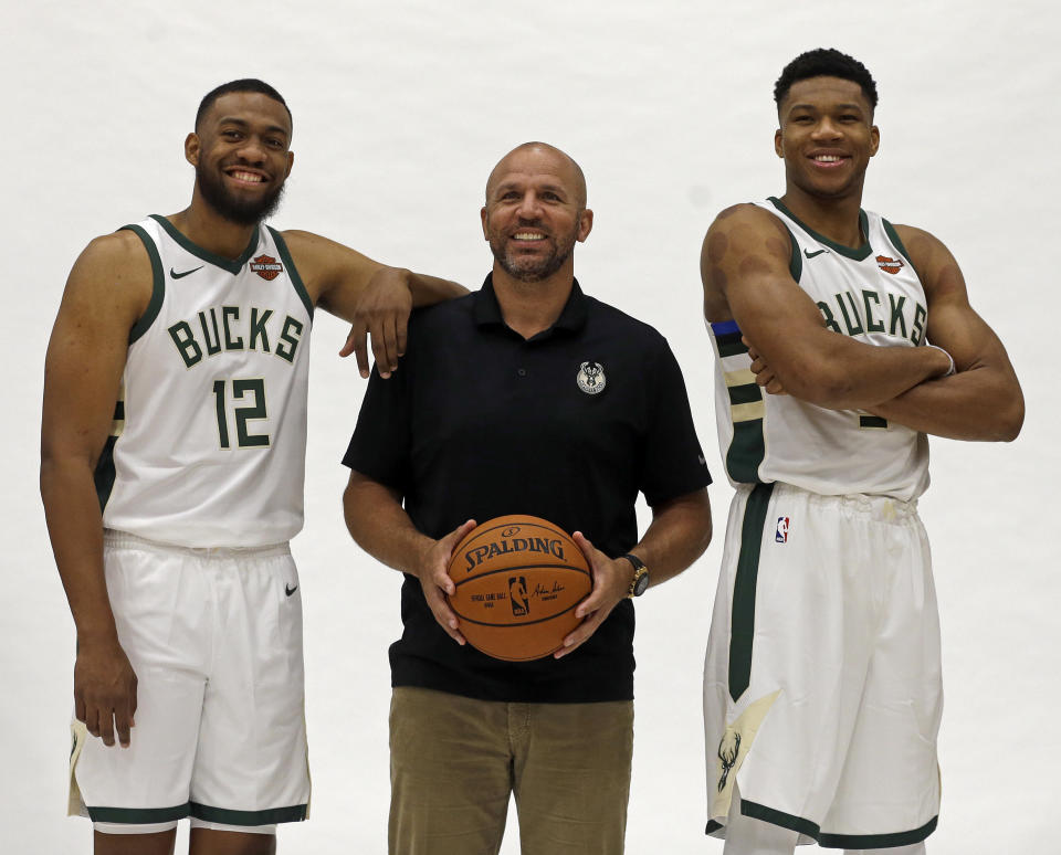 Can Jabari Parker still become the complement to Giannis Antetokounmpo we always imagined for the Bucks? (AP)