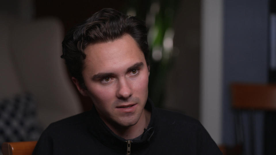 Parkland school shooting survivor David Hogg, co-founder of March For Our Times.  / Credit: CBS News