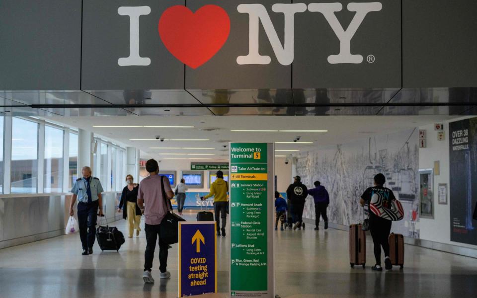 Could New York trips be back on the horizon? - AFP